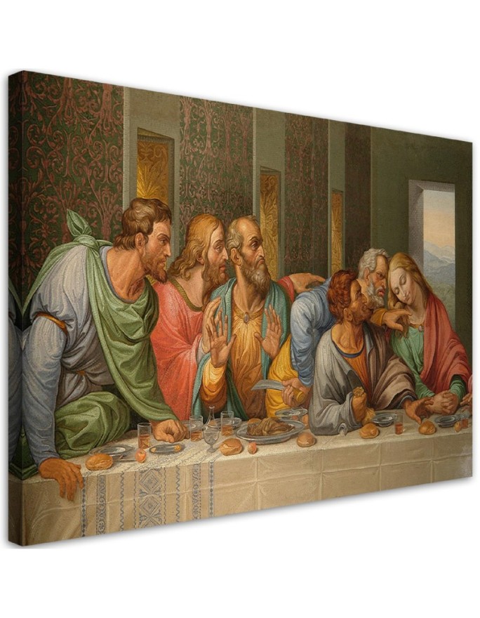 Canvas print Last Supper -...