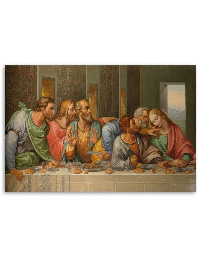 Canvas print reproduction - Last Supper | FEEBY