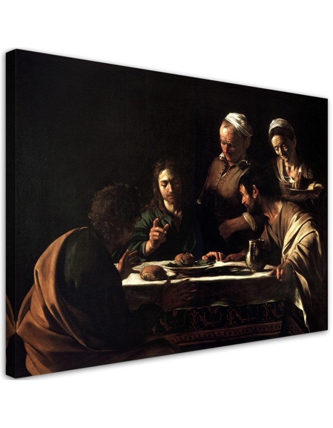 Canvas print reproduction - Supper at Emmaus | FEEBY