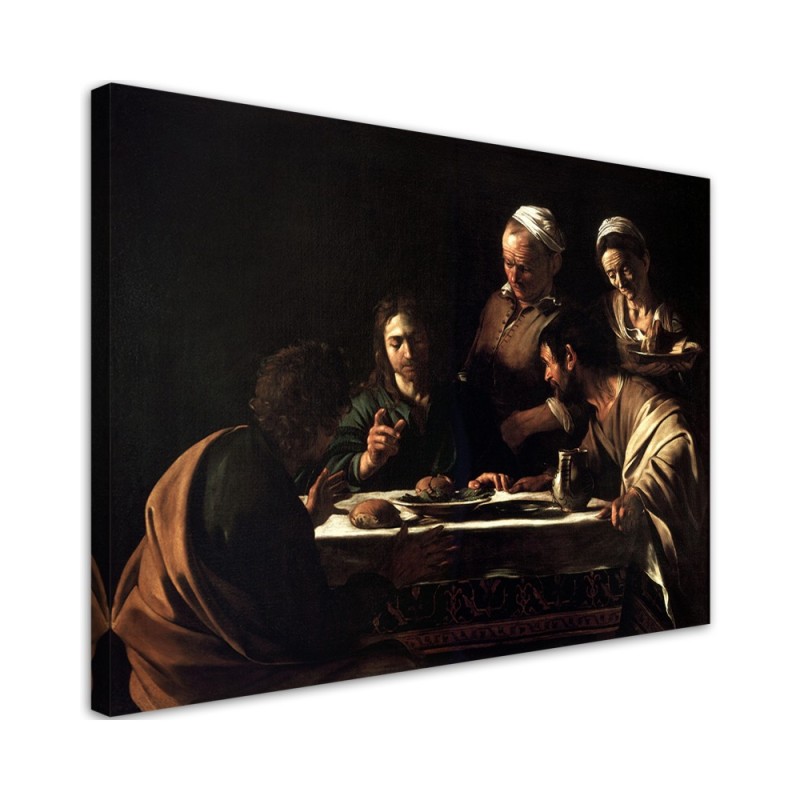 Canvas print reproduction - Supper at Emmaus | FEEBY