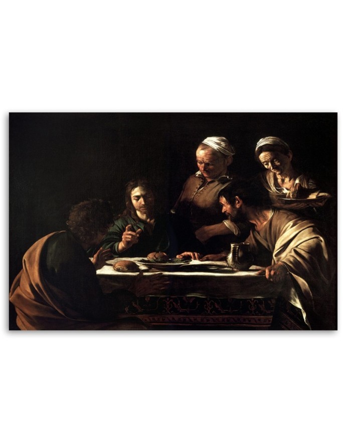Canvas print reproduction - Supper at Emmaus | FEEBY