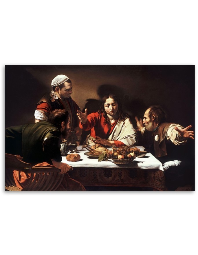 Canvas print reproduction - Supper at Emmaus | FEEBY
