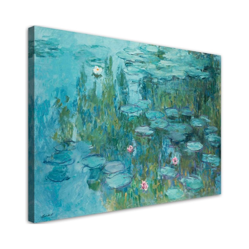 Canvas painting - Water lilies | FEEBY