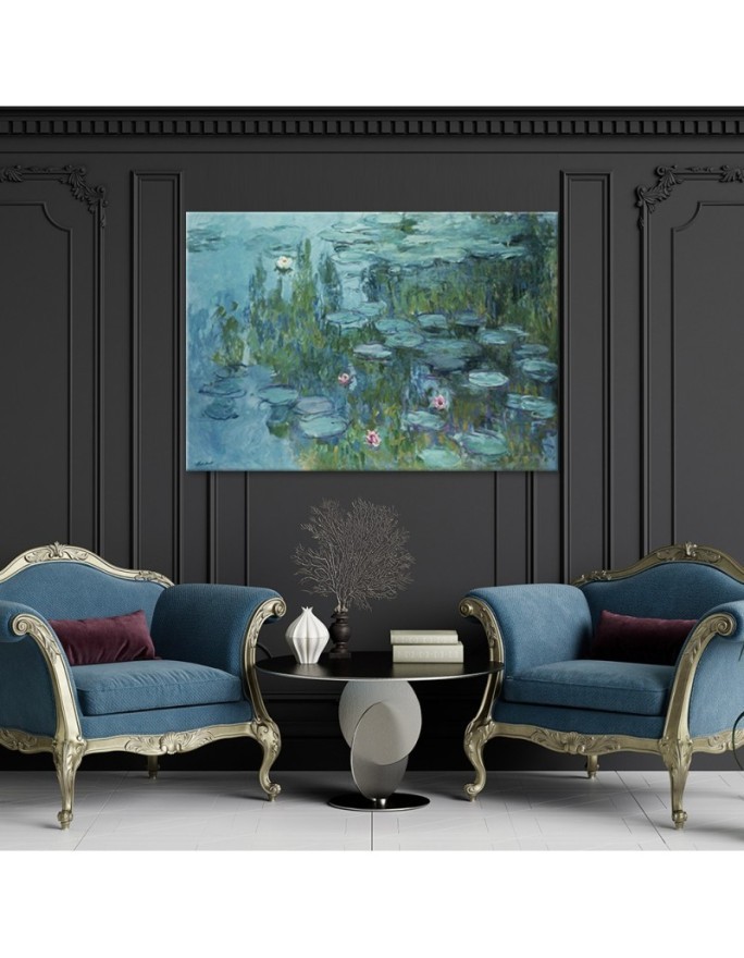 Canvas painting - Water lilies | FEEBY