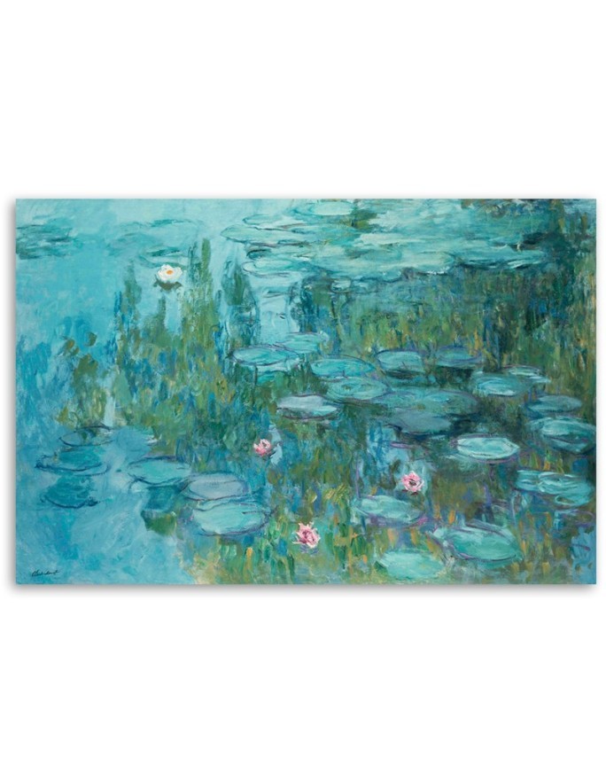 Canvas painting - Water lilies | FEEBY