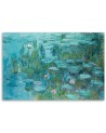 Canvas painting - Water lilies | FEEBY