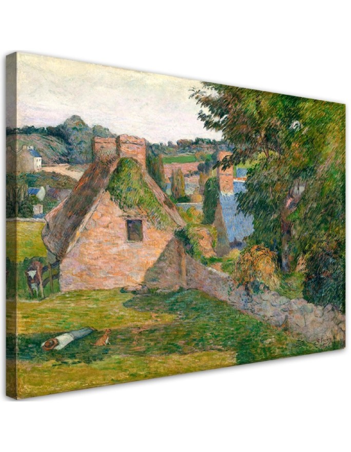 Canvas print Houses in...