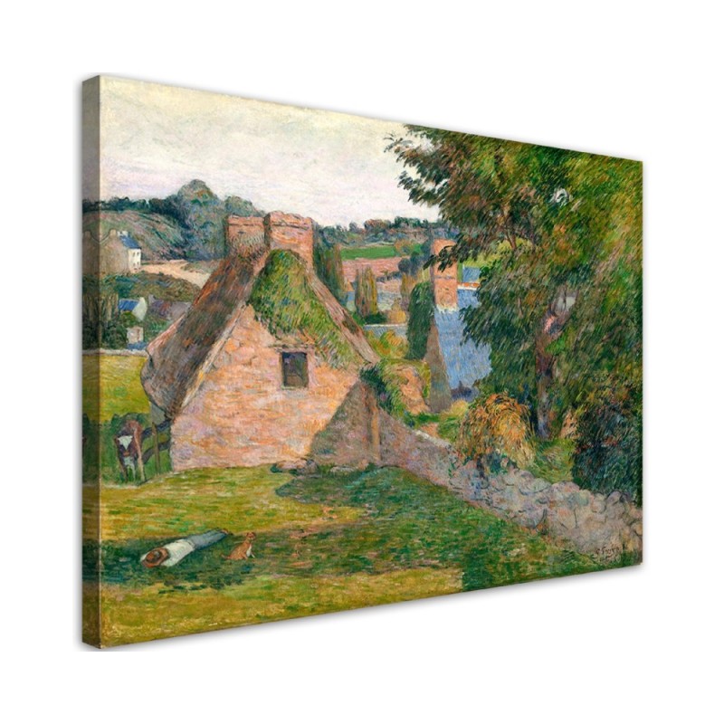 Canvas print reproduction - Houses in Vaugirard | FEEBY