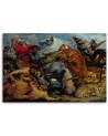 Canvas painting - The Hunt for the Tiger | FEEBY
