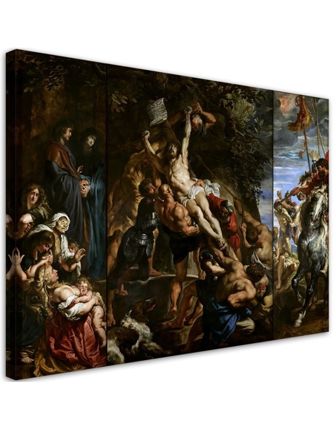 Canvas print reproduction - The Raising of the Cross | FEEBY