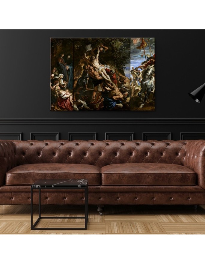 Canvas print reproduction - The Raising of the Cross | FEEBY