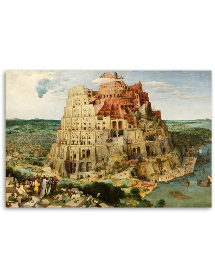 Canvas painting - Tower of Babel | FEEBY