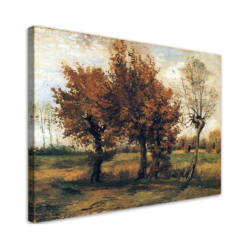 Canvas print reproduction - Autumn landscape | FEEBY