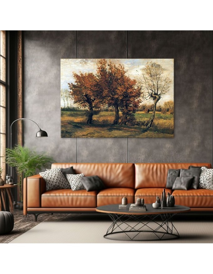 Canvas print reproduction - Autumn landscape | FEEBY