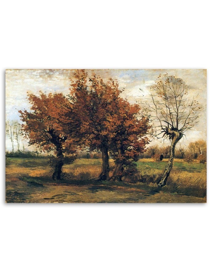 Canvas print reproduction - Autumn landscape | FEEBY