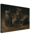 Canvas print reproduction - Beer Tankards | FEEBY