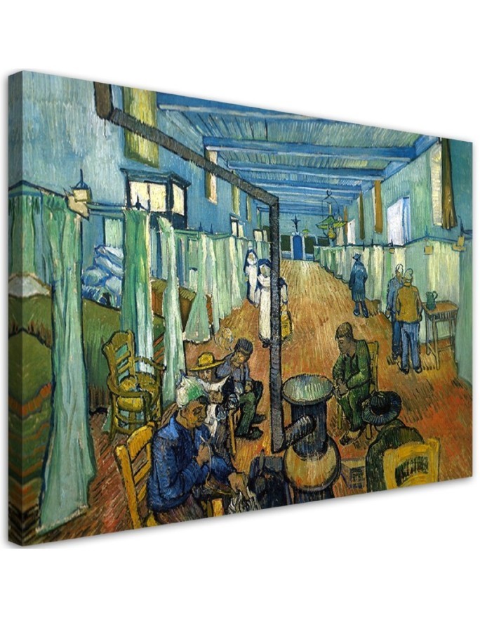 Canvas print reproduction - Hospital in Arles | FEEBY