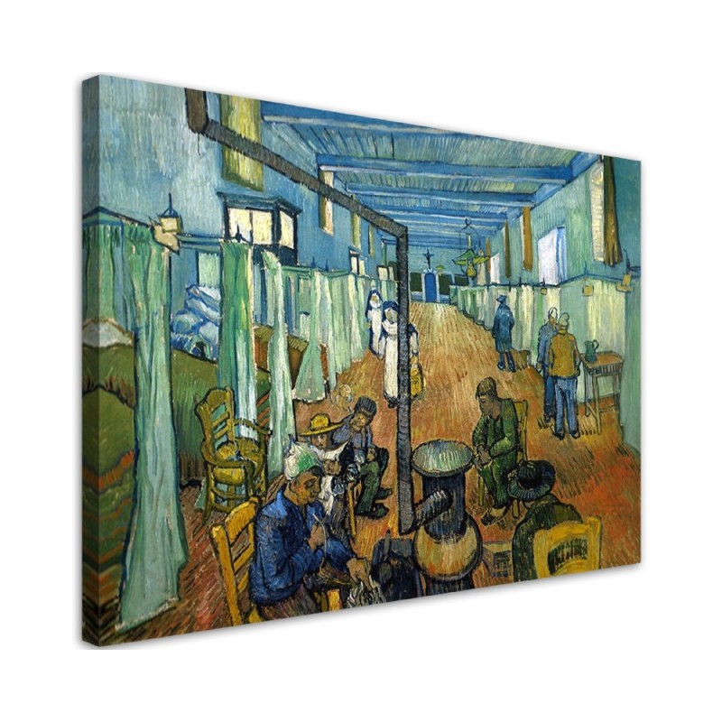 Canvas print reproduction - Hospital in Arles | FEEBY