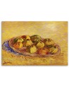 Canvas painting - Basket full of apples | FEEBY