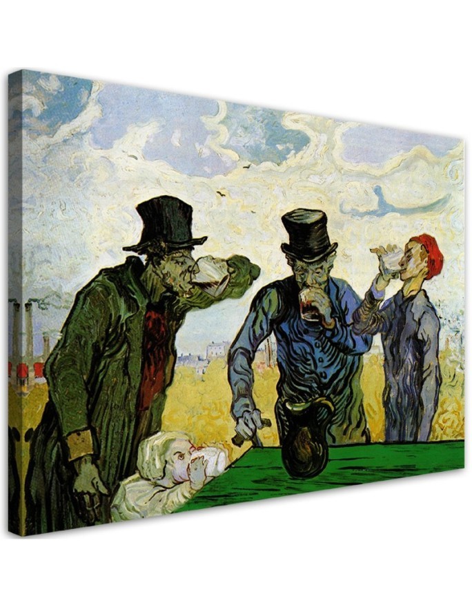 Canvas print reproduction - Drinking | FEEBY