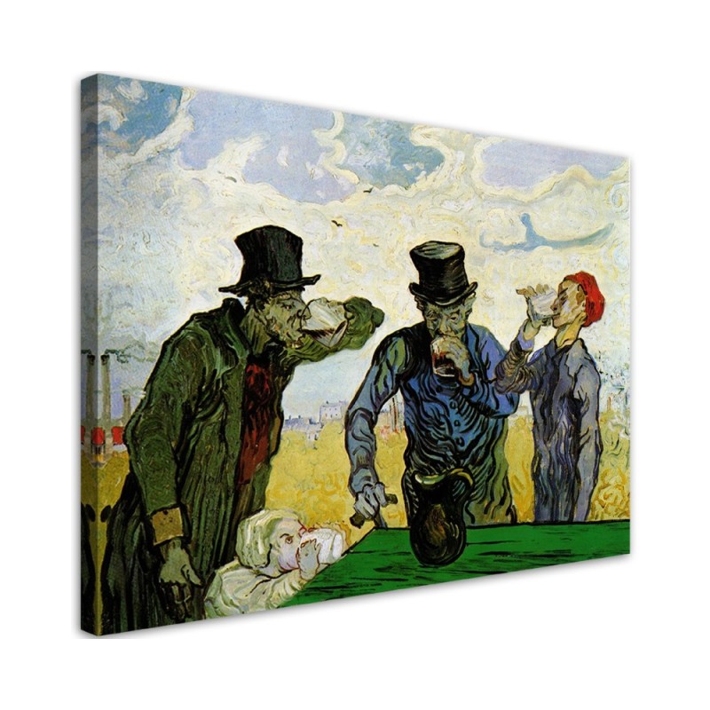 Canvas print reproduction - Drinking | FEEBY