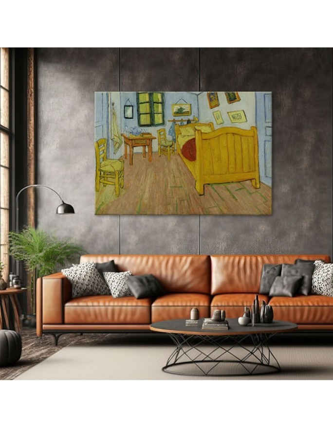 Canvas print reproduction - Van Gogh's room in Arles | FEEBY