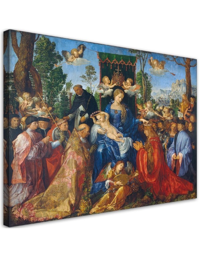 Canvas painting - Feast of the Rosary | FEEBY