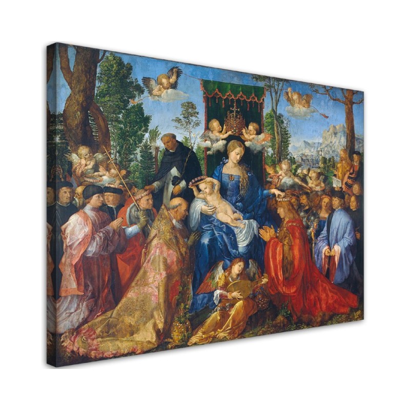 Canvas painting - Feast of the Rosary | FEEBY