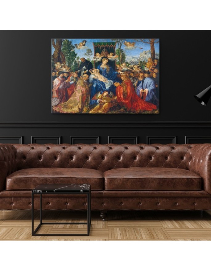 Canvas painting - Feast of the Rosary | FEEBY
