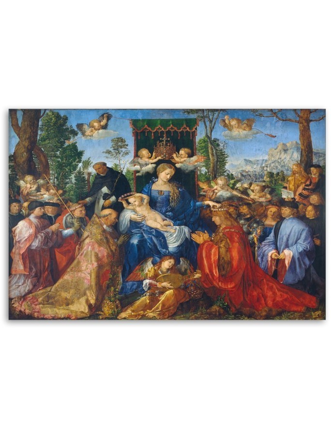 Canvas painting - Feast of the Rosary | FEEBY