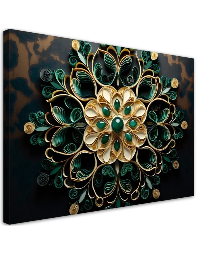 Ai wall painting for lofts - Abstraction diamond | FEEBY