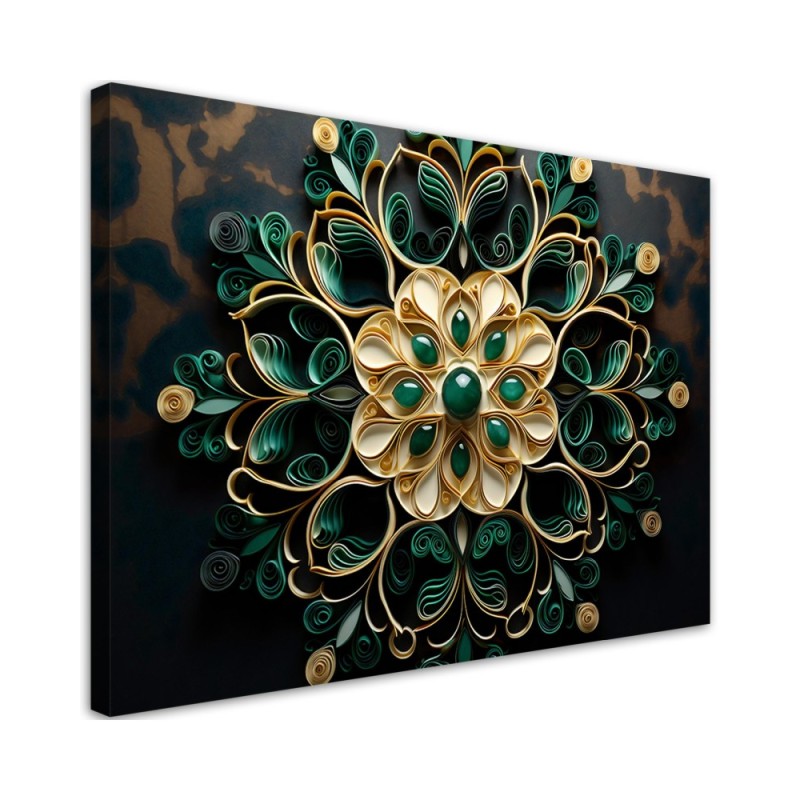 Ai wall painting for lofts - Abstraction diamond | FEEBY