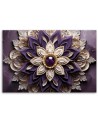 Ai wall painting for lofts - Abstraction flower diamond 3d | FEEBY