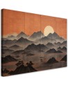 Modern painting for living room - Mountain landscape 3d | FEEBY