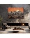 Modern painting for living room - Mountain landscape 3d | FEEBY
