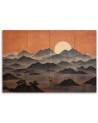 Modern painting for living room - Mountain landscape 3d | FEEBY