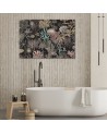 Canvas print for bathroom - Coral | FEEBY