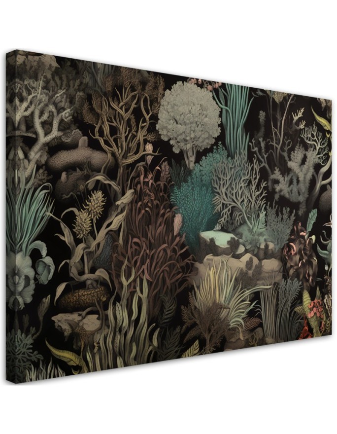 Wall painting - Sea coral plants | FEEBY