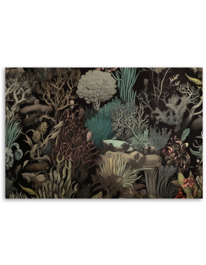 Wall painting - Sea coral plants | FEEBY