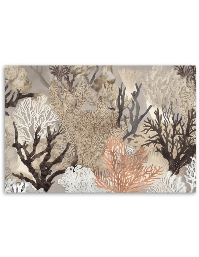 Wall painting - Coral plants | FEEBY