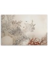 Canvas print for living room boho - Marine fishes and plants | FEEBY