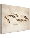 Boho painting - Koi fish | FEEBY