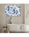 Canvas print for bathroom - Sea animals and plants | FEEBY