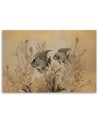 Canvas print for bedroom - Fish veils boho | FEEBY