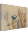 Canvas print for living room ai - Fish and sea plants | FEEBY