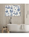 Modern painting for wall - Corals and fish AI | FEEBY