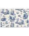 Modern painting for wall - Corals and fish AI | FEEBY