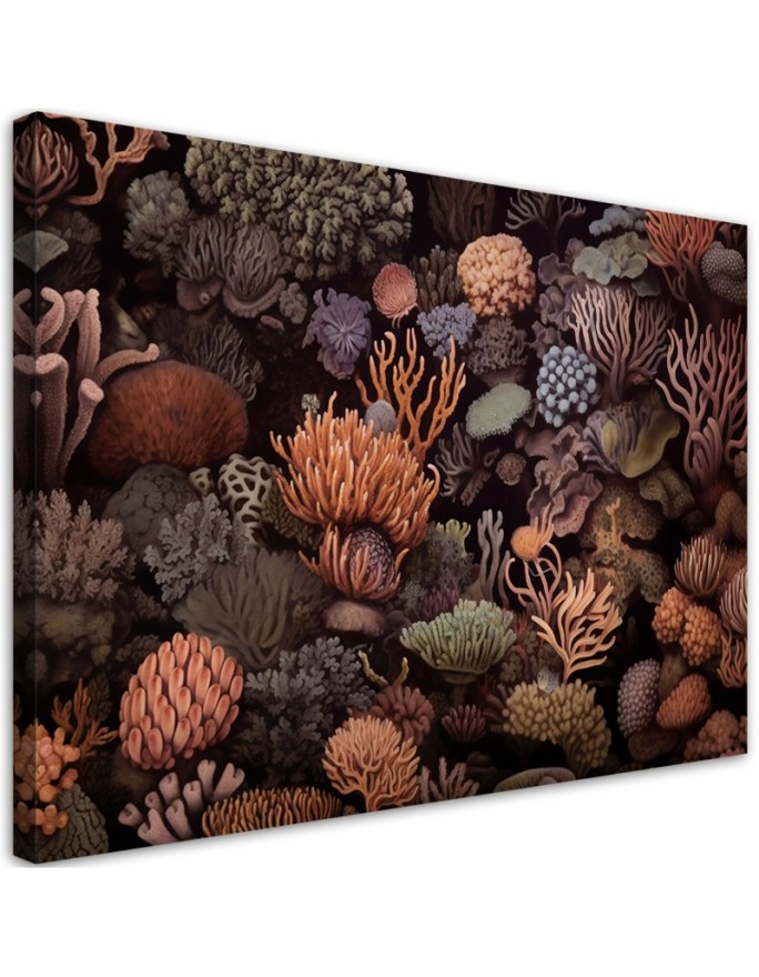 Canvas print Corals AI