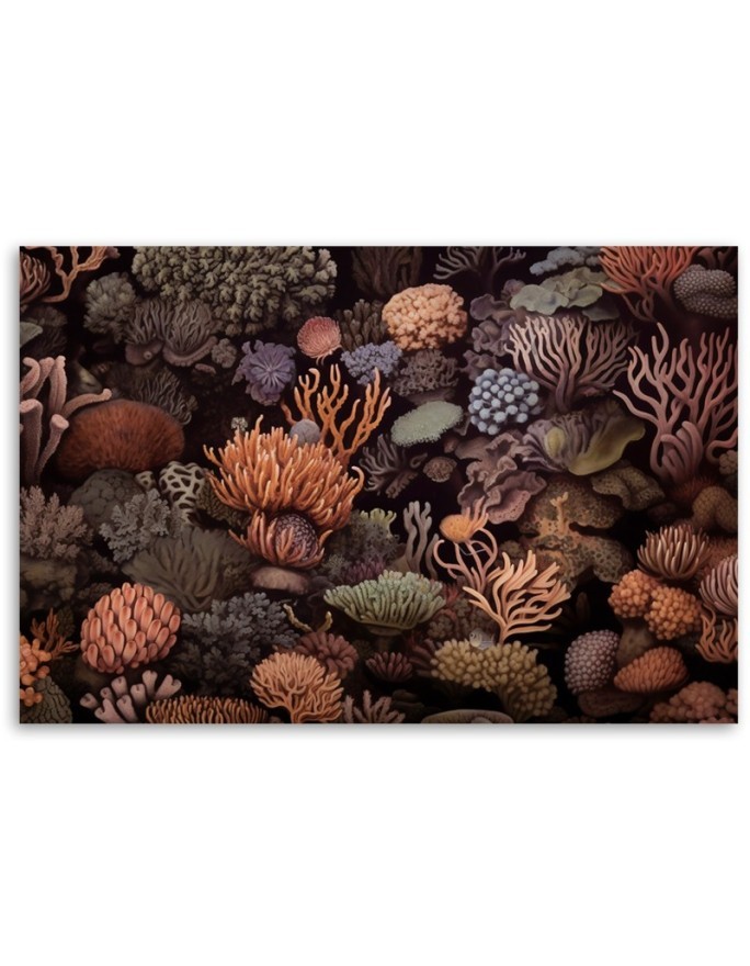 3d modern painting - Corals AI | FEEBY
