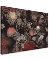 Wall painting for living room - Coral plants AI | FEEBY